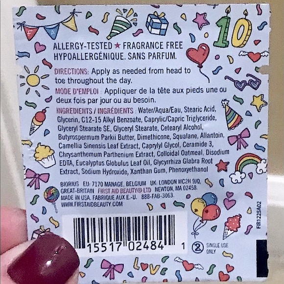 🆕🔥2 FACE FOIL MASK ULTRA REPAIR CREAM QTY#1/SILVER&BLUE PEEL OFF FOIL MASK NWT - Picture 6 of 6